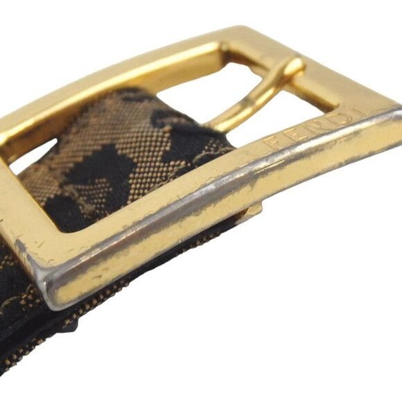 559161AN (S2) Fendi Belt Brown PVC main image 8